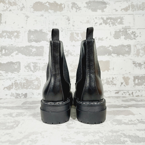 NEW Marc Fisher LTD. Women's Patrick Black Lug Sole Ankle Booties K361 - Picture 5 of 12